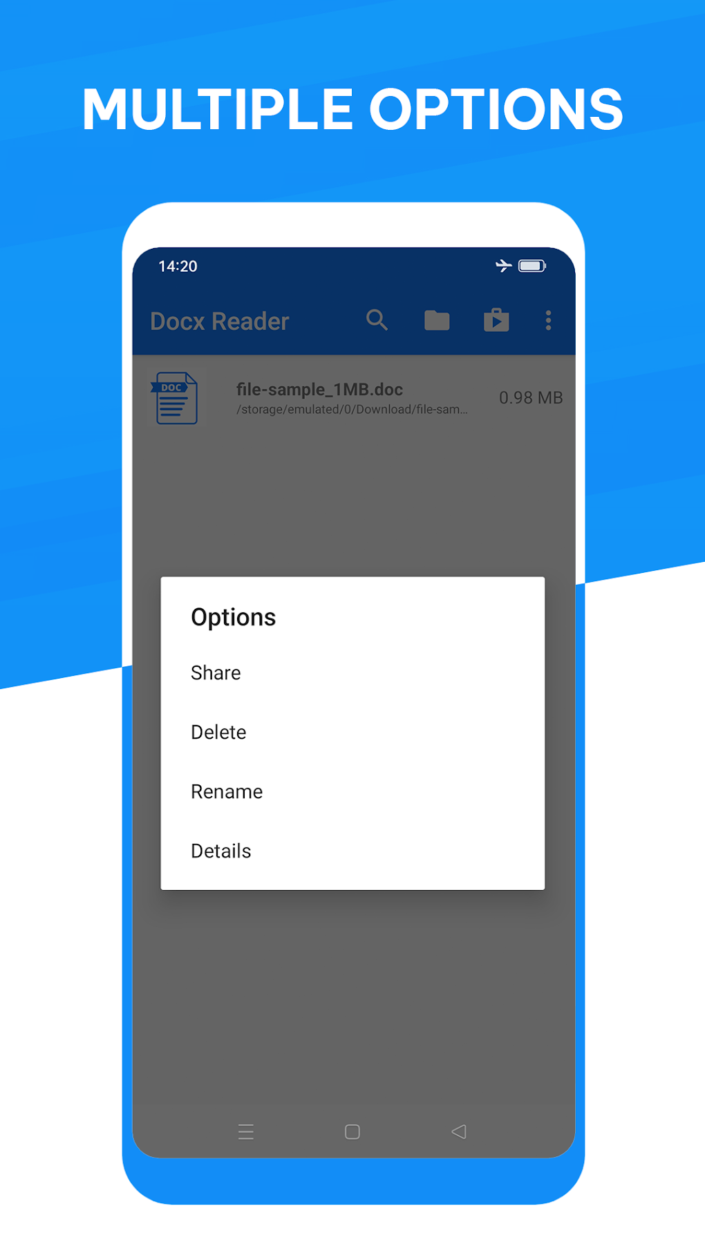 Docx Reader: Word Viewer для Android — Скачать