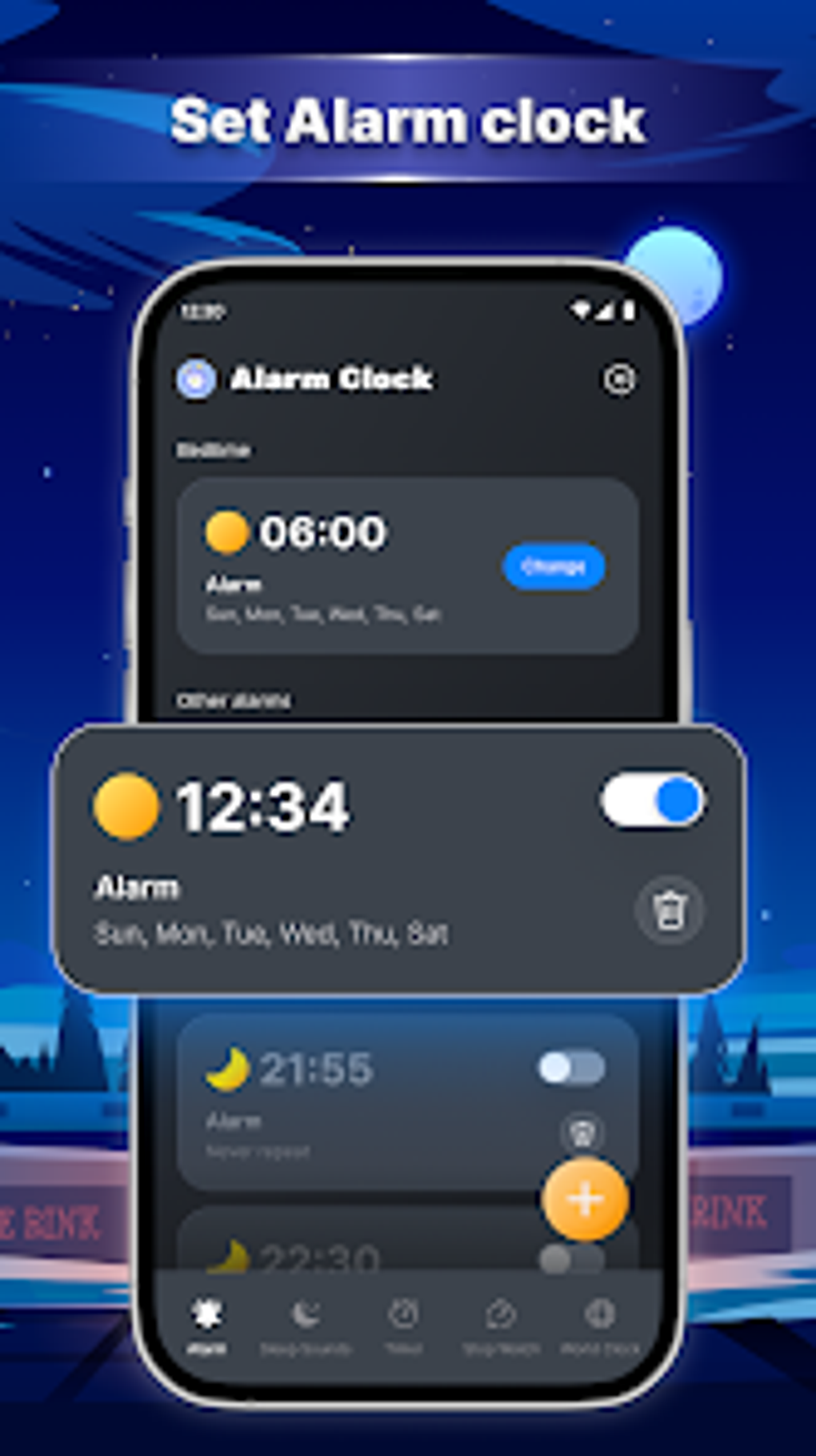 Smart Alarm Clock - Time Clock สำหรับ Android - ดาวน์โหลด