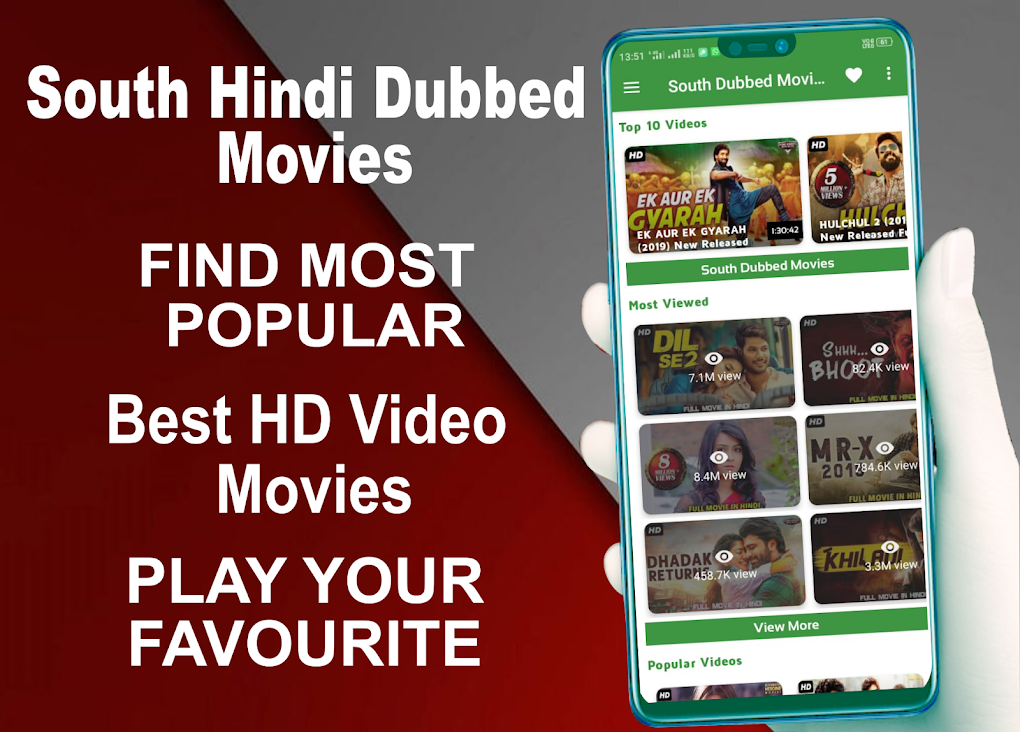 south indian hindi dubbed new movie download