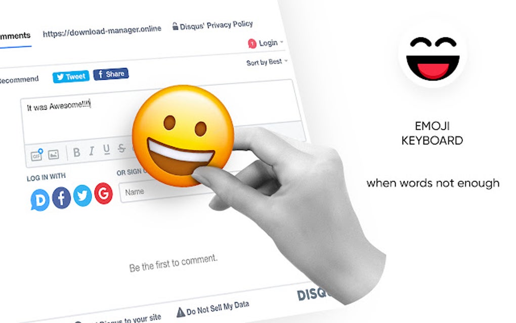Emoji Keyboard para Google Chrome - Extensión Descargar