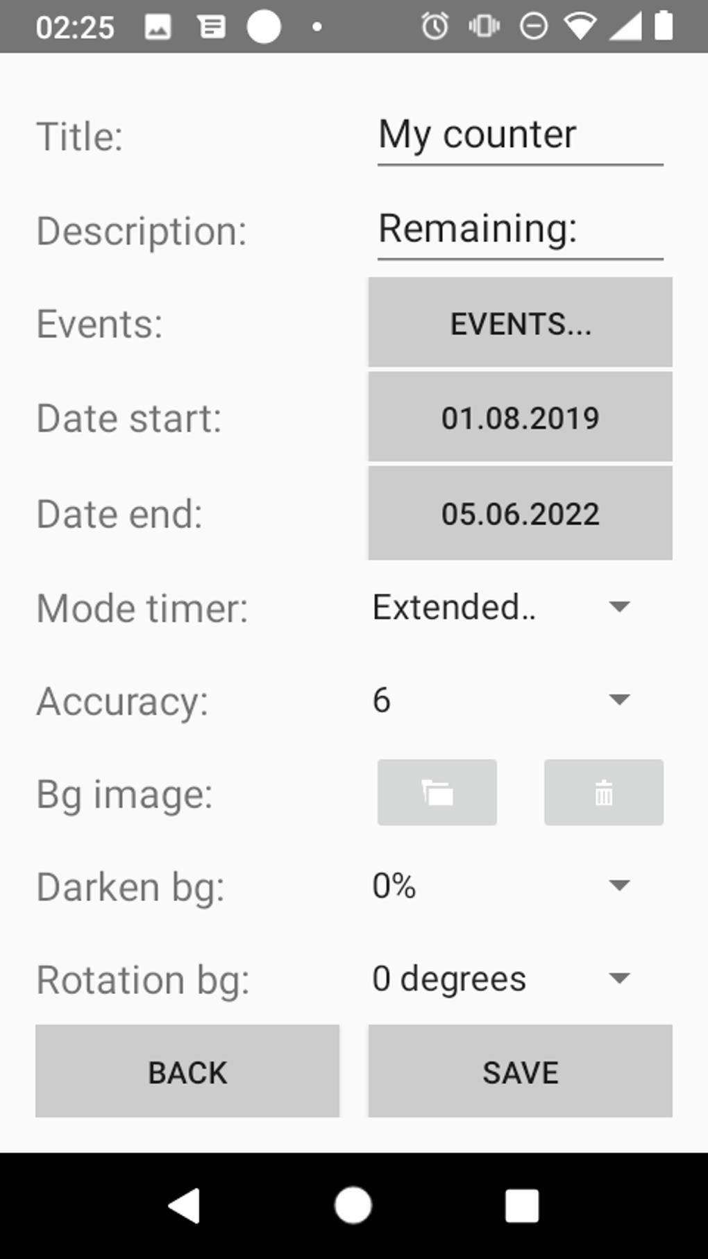 DMB Counter: countdown timer APK for Android - Download