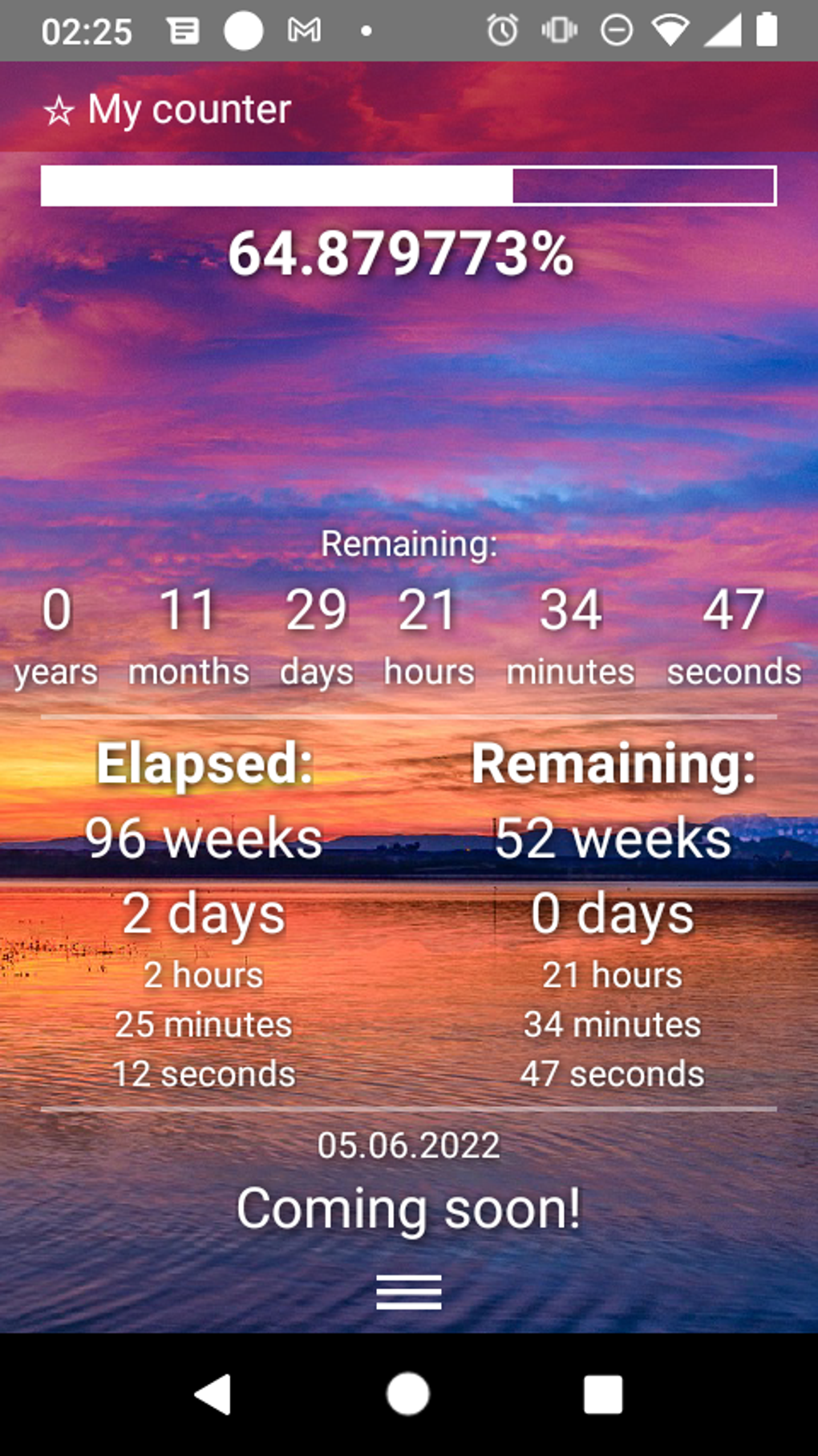 DMB Counter Countdown Timer APK Para Android Descargar