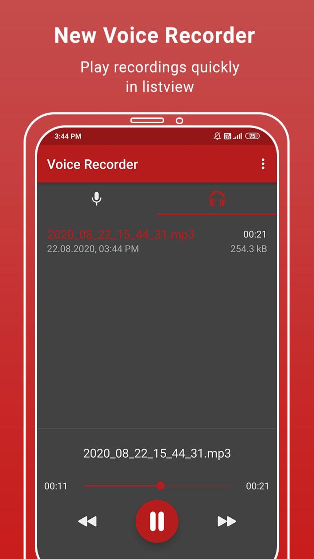 Voice Recorder for Android - Download