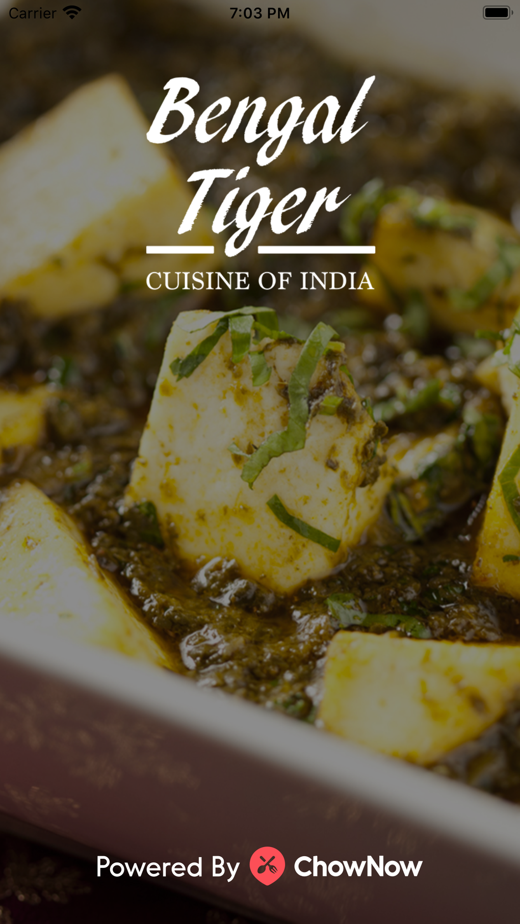 Bengal Tiger Indian Restaurant for iPhone - Download