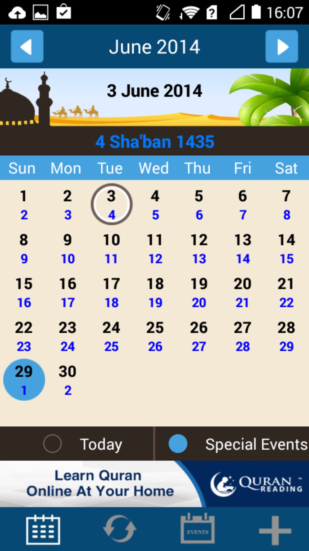 Islamic Hijri Calendar 2020 APK para Android Download