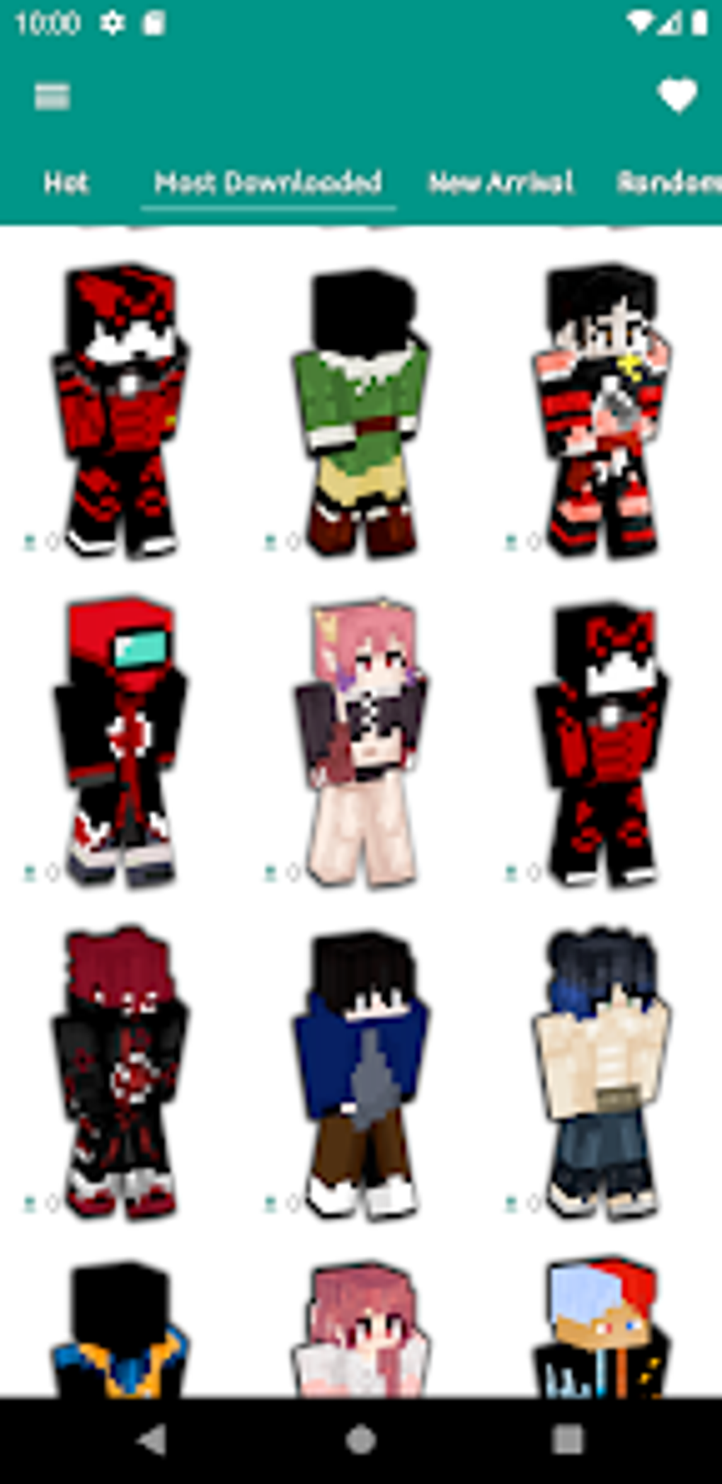 Anime Skins for Minecraft PE لنظام Android - تنزيل