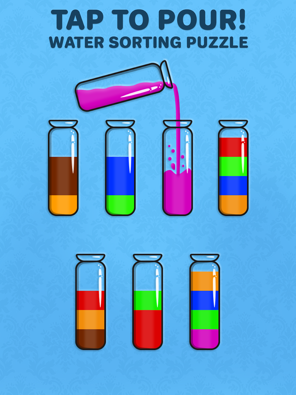 Color Water Sort Puzzle - Liquid Sort Pouring Game для Android — Скачать