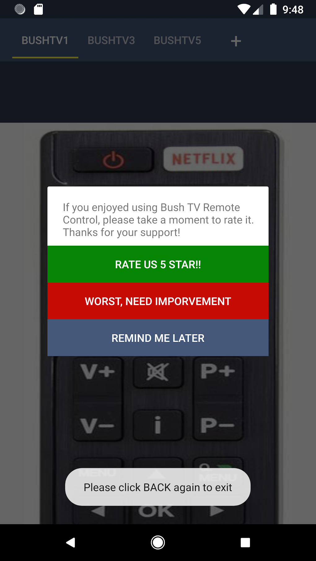 Bush TV Remote for Android Download