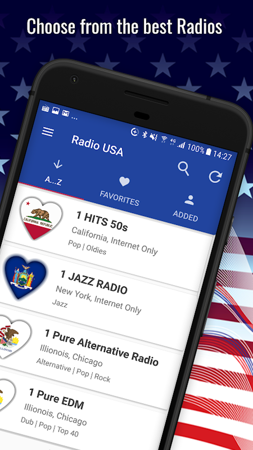 USA Radio 10.000+ Stations APK для Android — Скачать