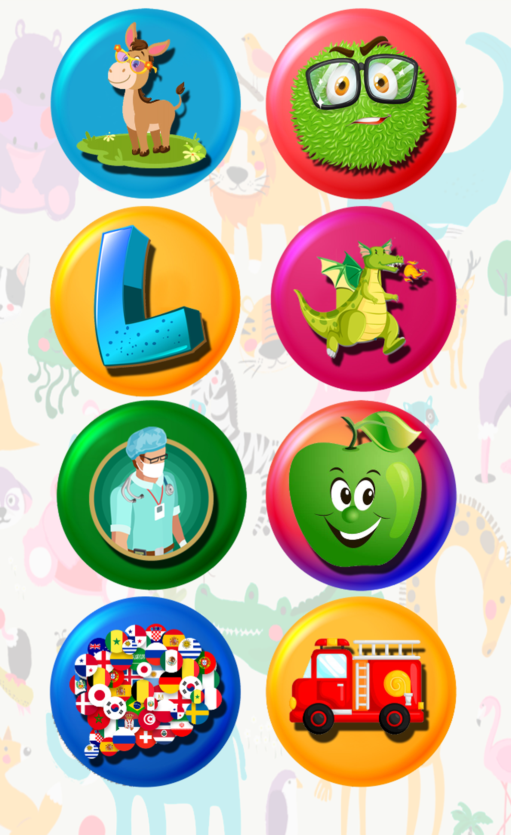 3 and 6 Age Educational Preschool Games для Android — Скачать