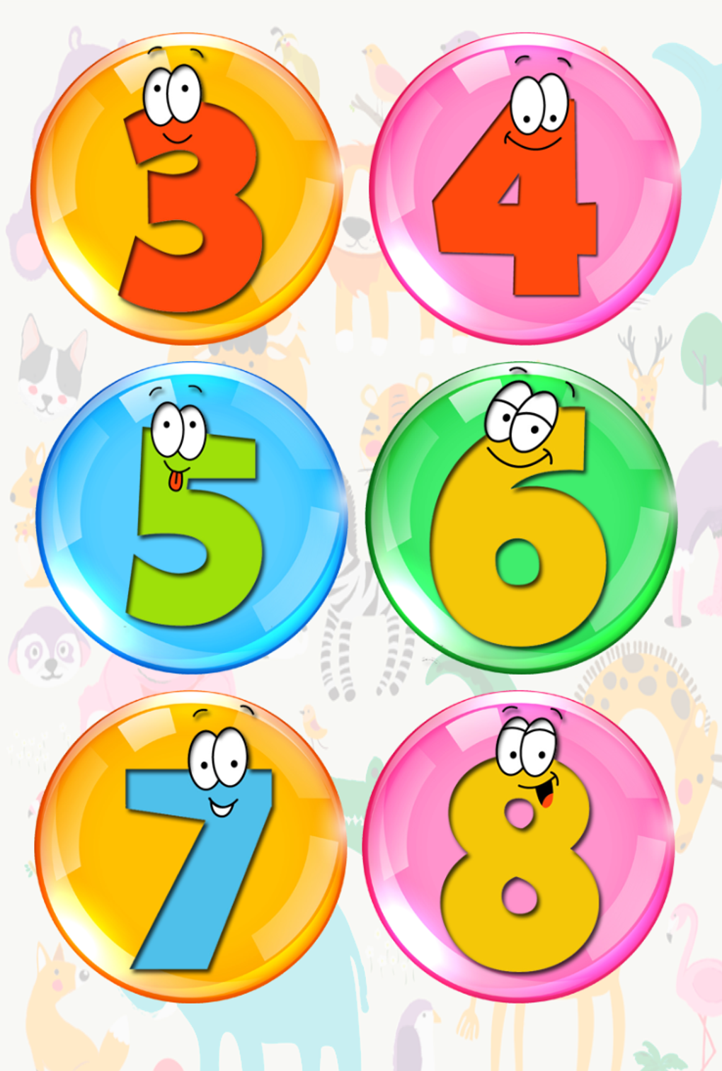 3 and 6 Age Educational Preschool Games для Android — Скачать