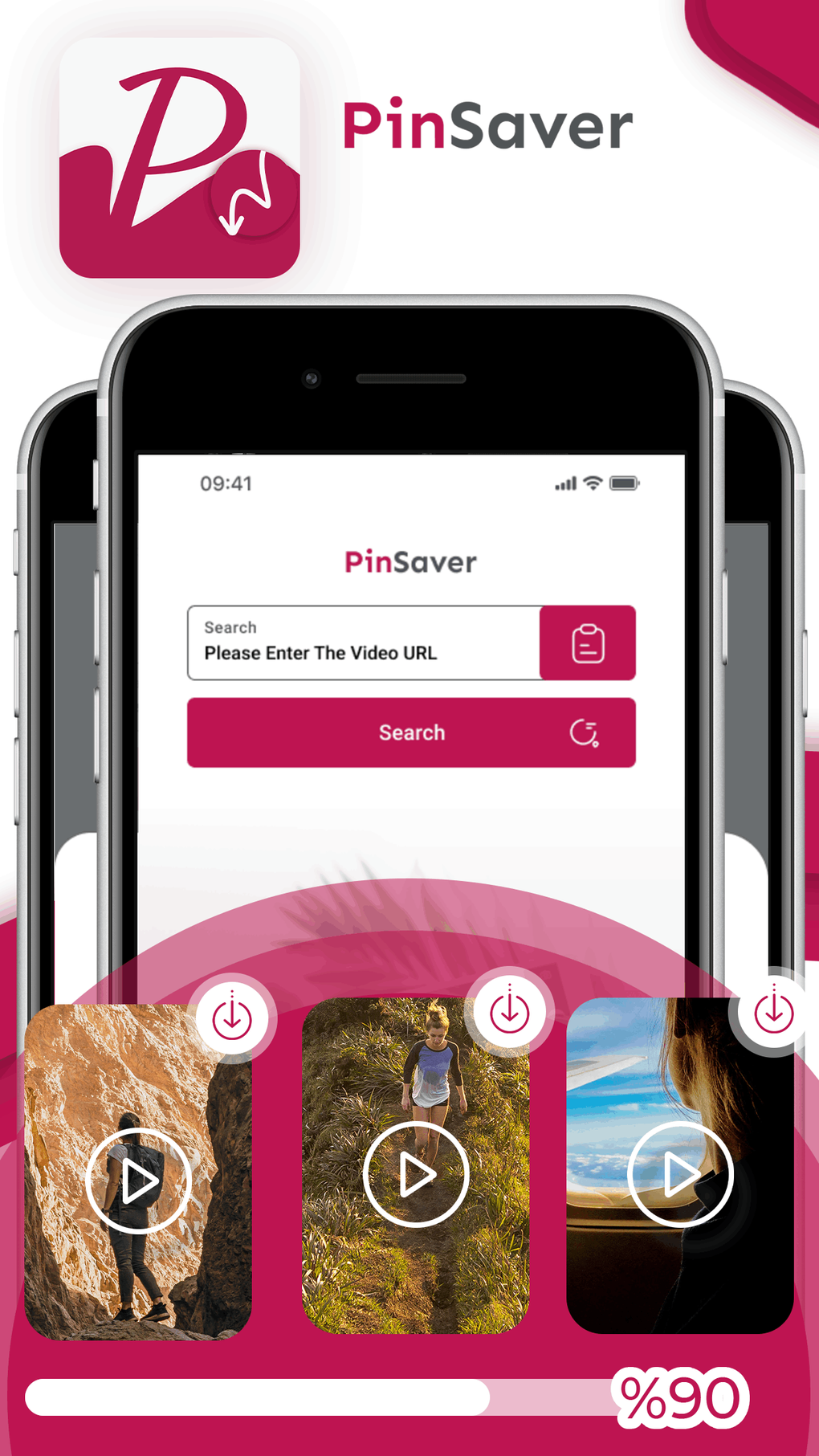 PinSaver Save Pinterest Video для iPhone — Скачать