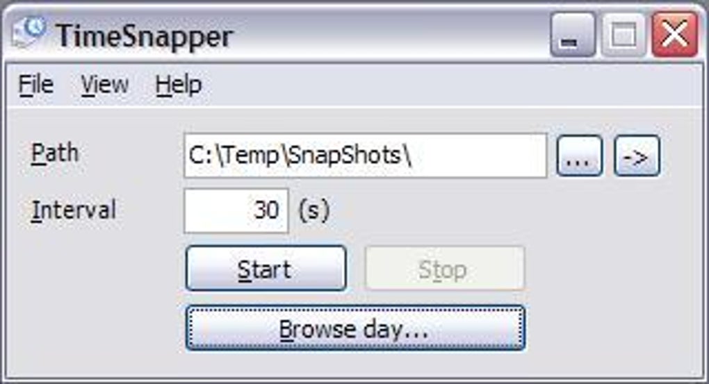 TimeSnapper untuk Windows - Unduh