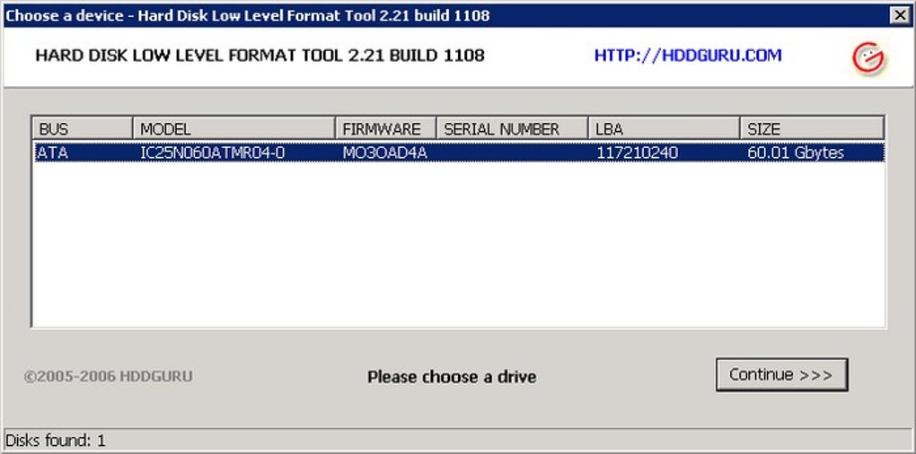 Low Level Format Tool Download