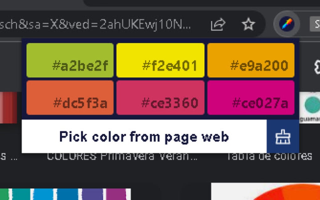 Min Color-picker For Google Chrome - Extension Download