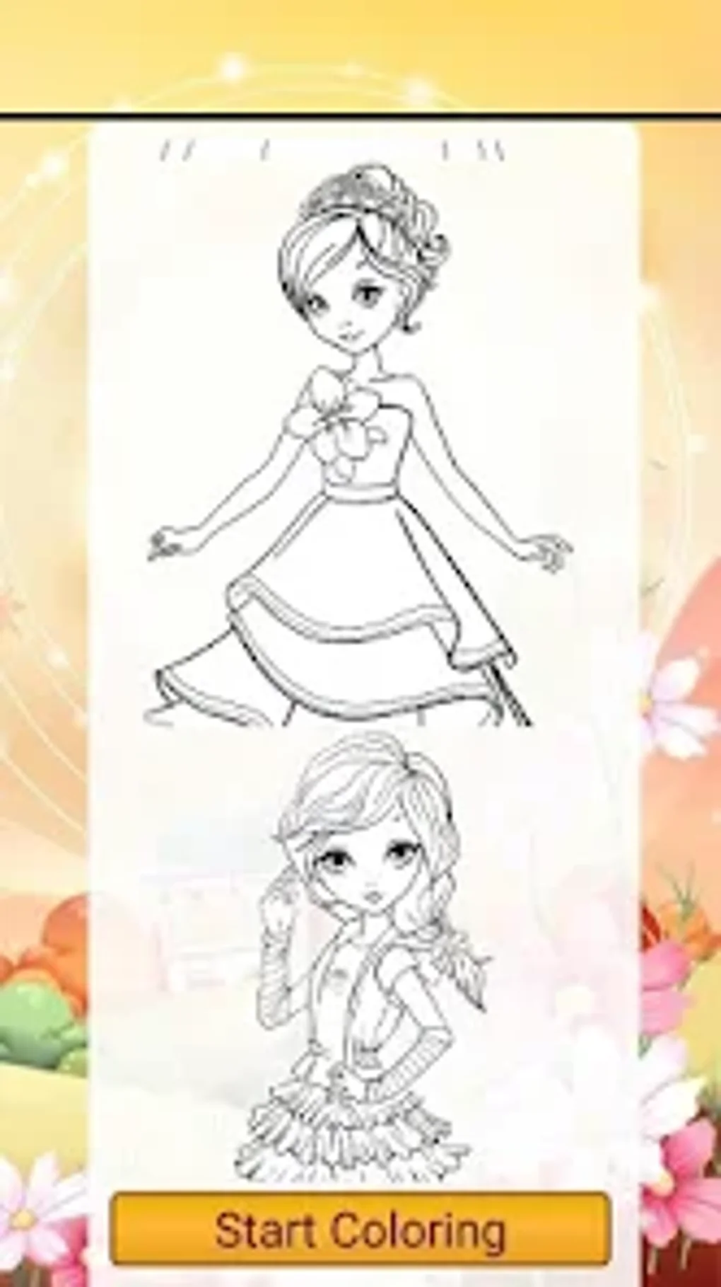 Best Princess Coloring Book для Android — Скачать