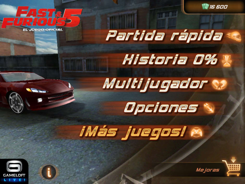 Fast And Furious 5 The Official Hd Game For Iphone Download