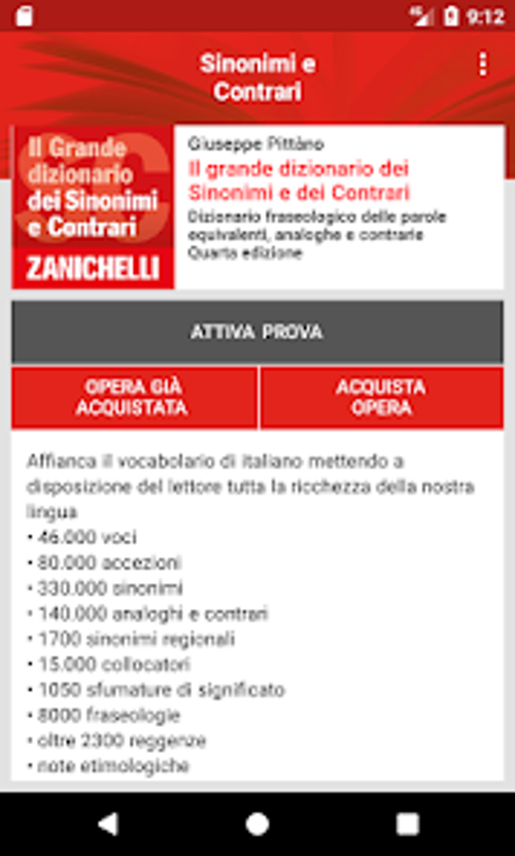 Sinonimi E Contrari Zanichelli Para Android Descargar Sinonimi E Contrari Zanichelli Para Android Descargar