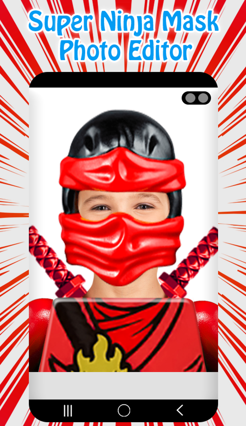 Super Ninja Mask Photo Editor APK для Android — Скачать