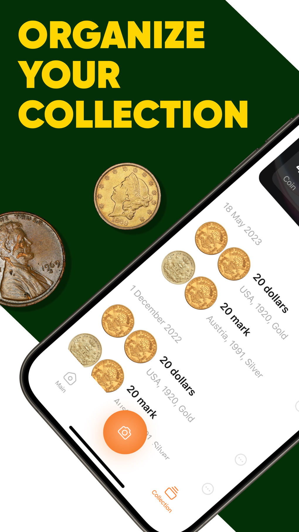 Coin Identifier Scan CoinAI Para IPhone Download