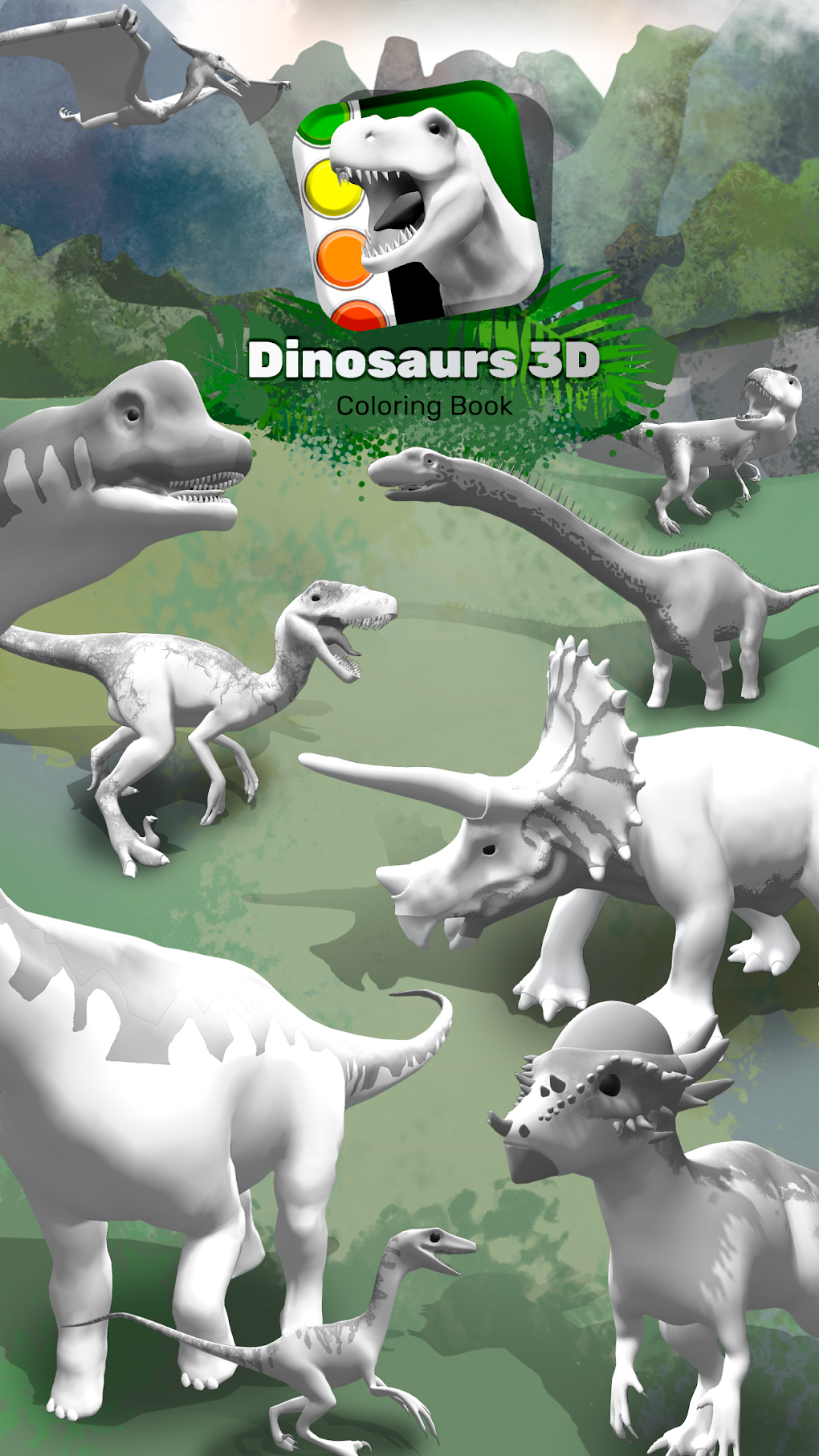 Dino T- Rex Runner color APK for Android Download