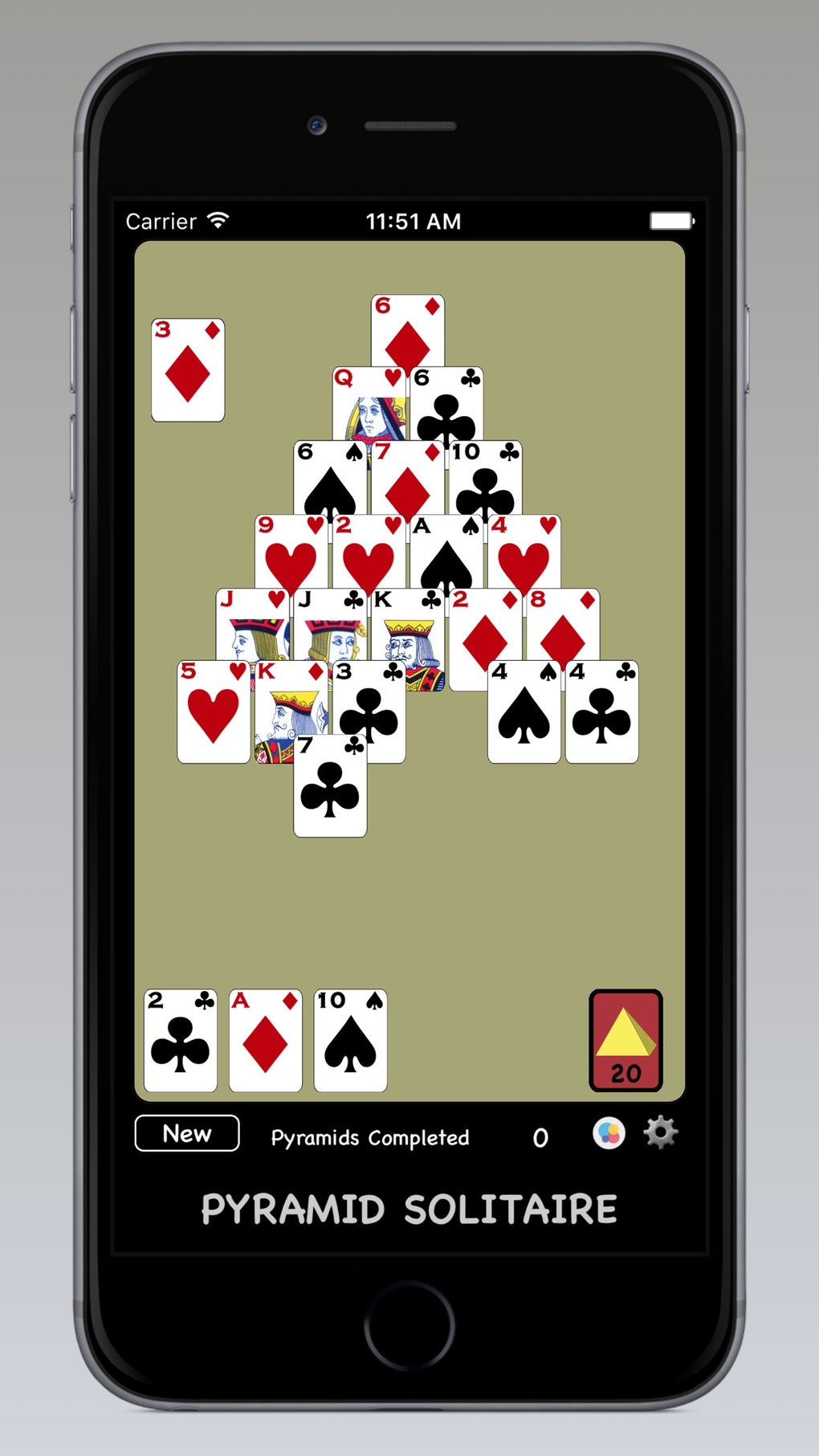 Classic Solitaire: Pyramid สำหรับ iPhone - ดาวน์โหลด