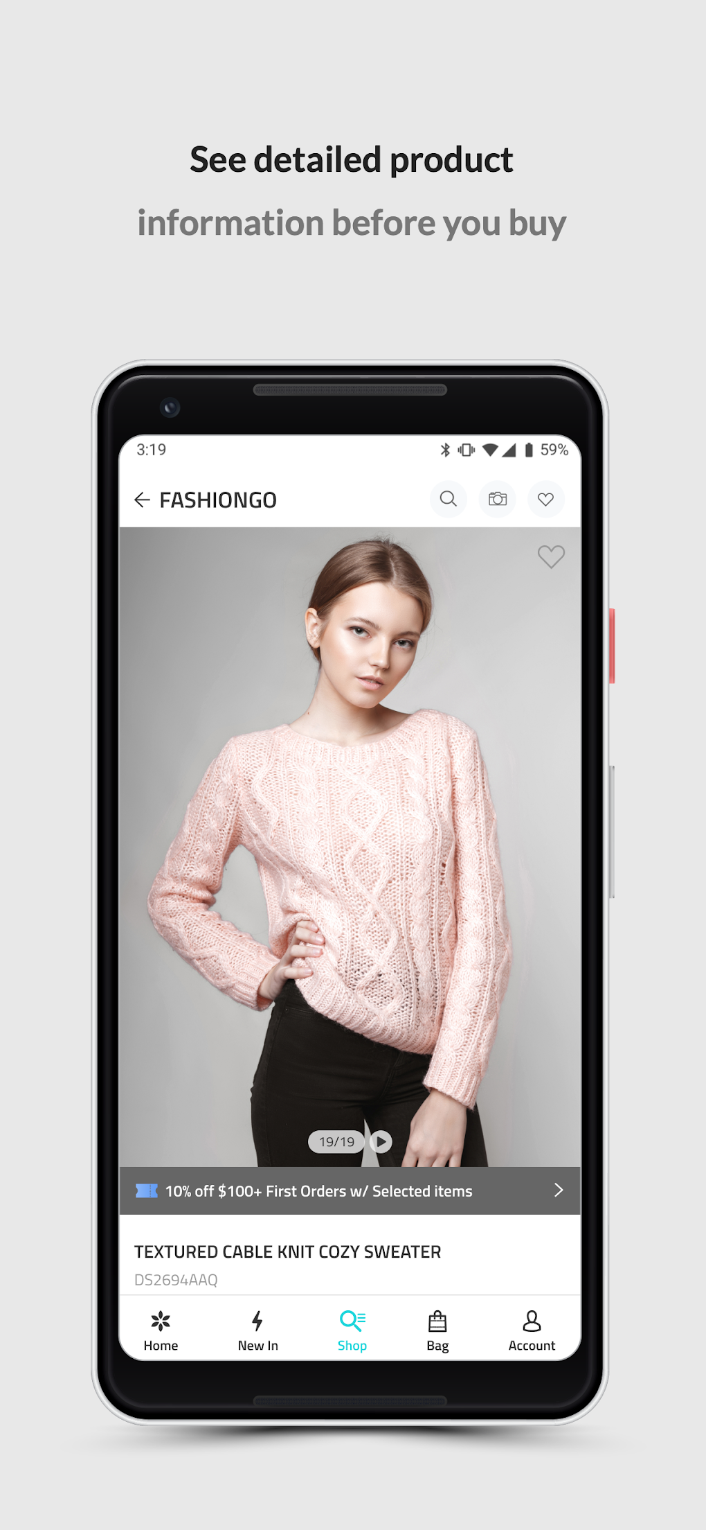 FashionGo : 1 Wholesale Marketplace لنظام Android - تنزيل