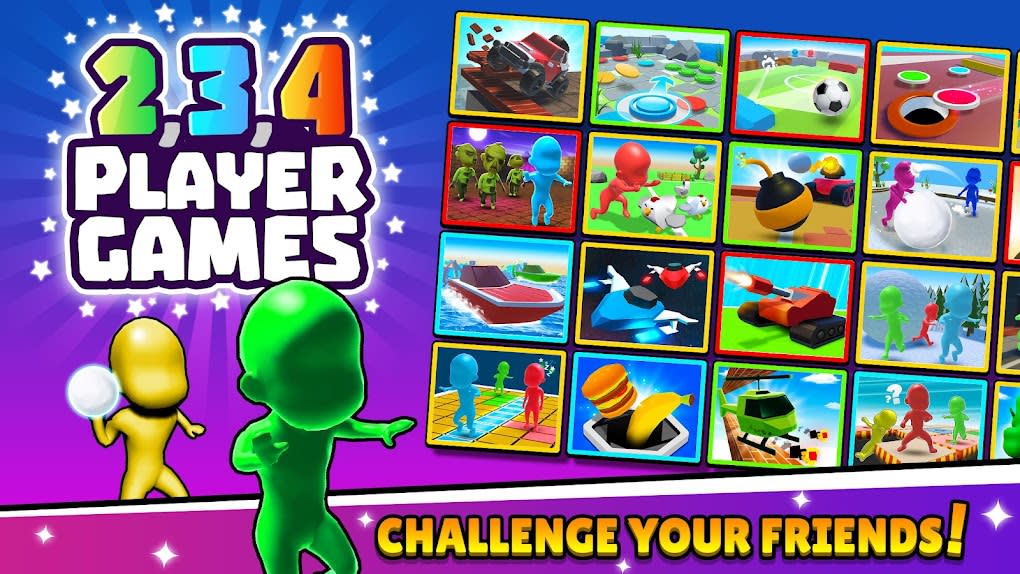Download and play 1 2 3 4 Player Games : Stickman 2 Player on PC