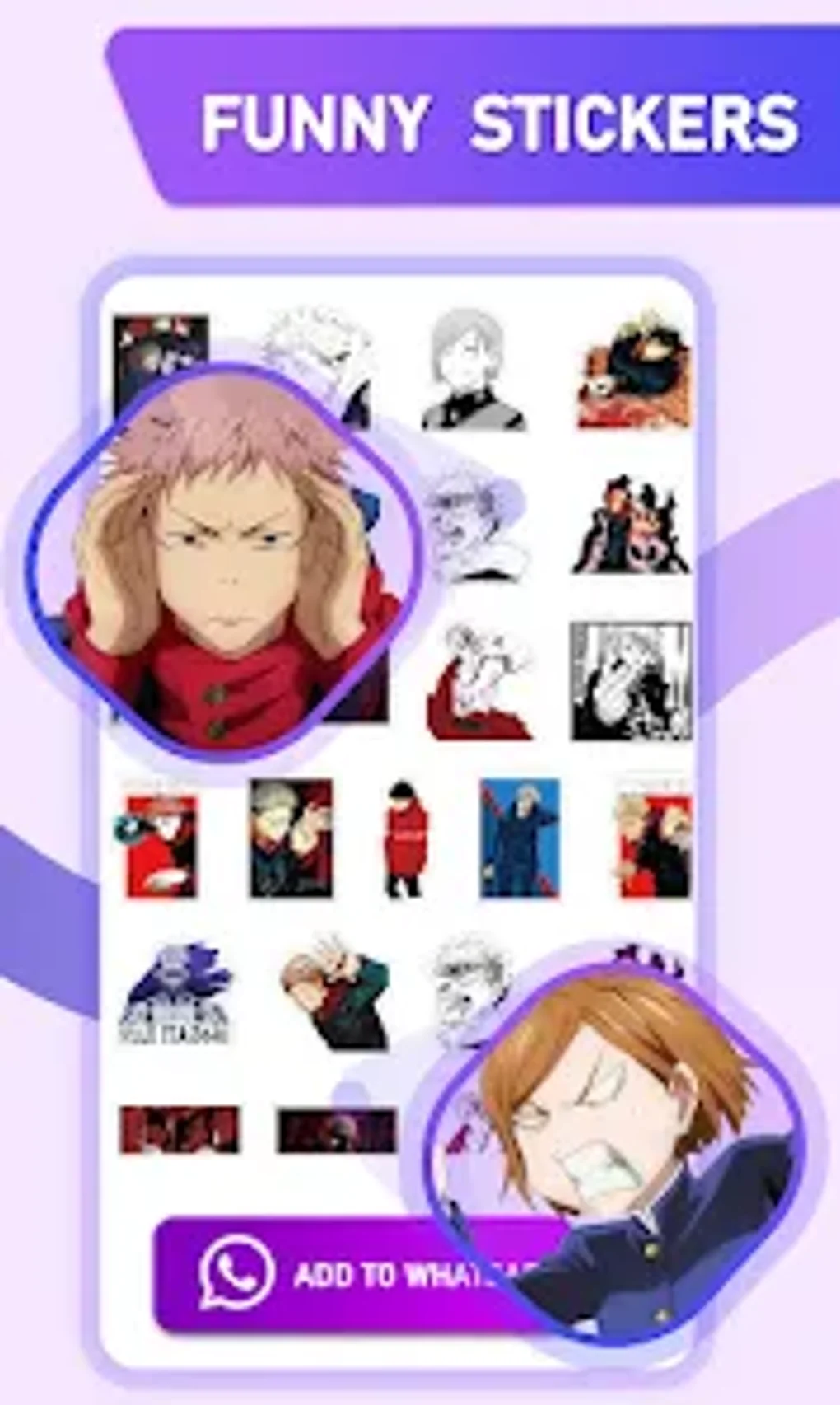 Anime Stickers for WhatsApp для Android — Скачать