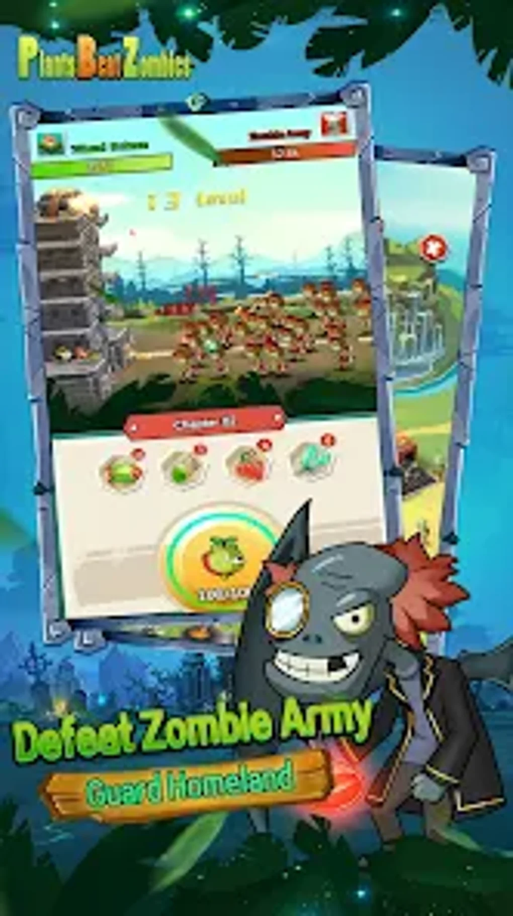 Plants Beat Zombies для Android — Скачать