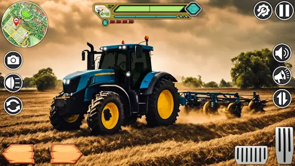 Big Tractor Farming Games 3D for Android - Download