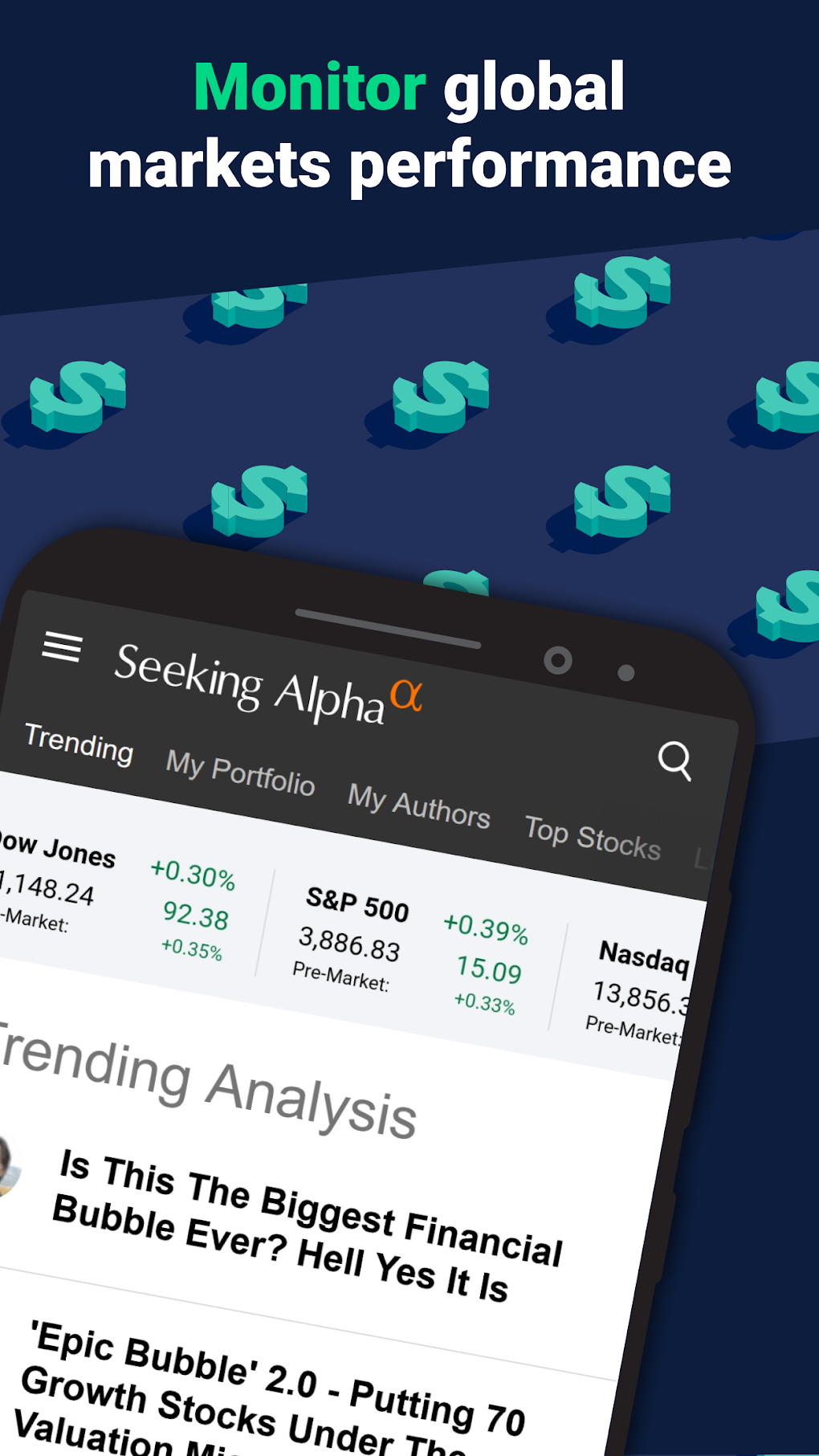 Seeking Alpha Market News