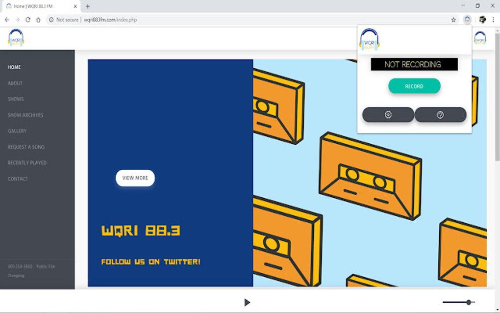 Wqri recorder for google chrome extension download