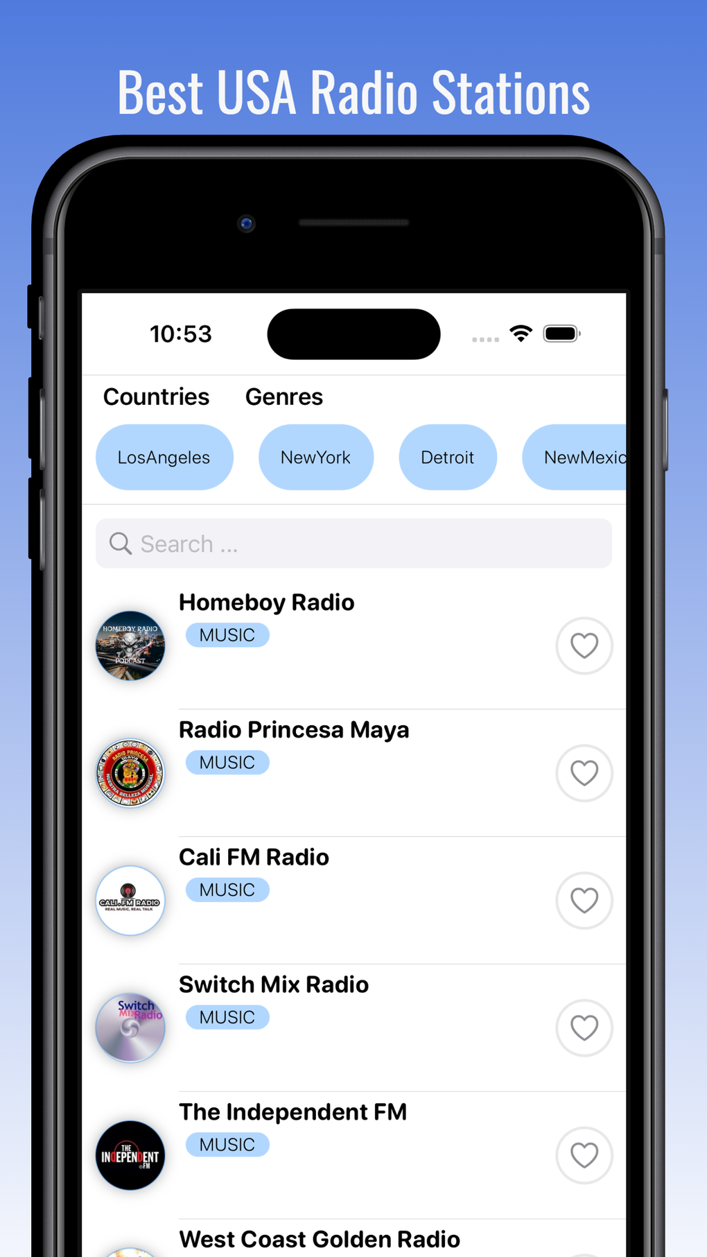 Radio US Live FM AM Stations for iPhone Download