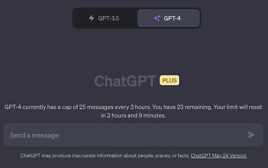 ChatGPT4 Message Limit Tracker لنظام Google Chrome الامتداد تنزيل