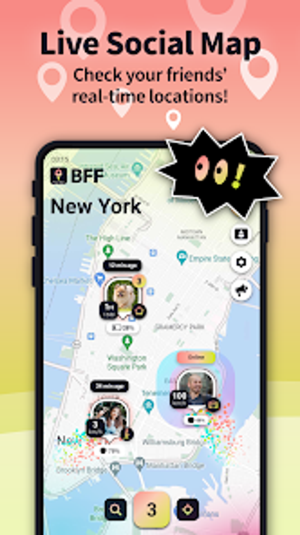 Android için BFF: GPS Location Tracking - İndir