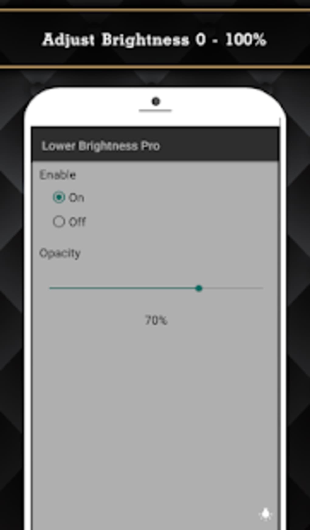 Lower Brightness Screen Filter Pro for Android - Download Android