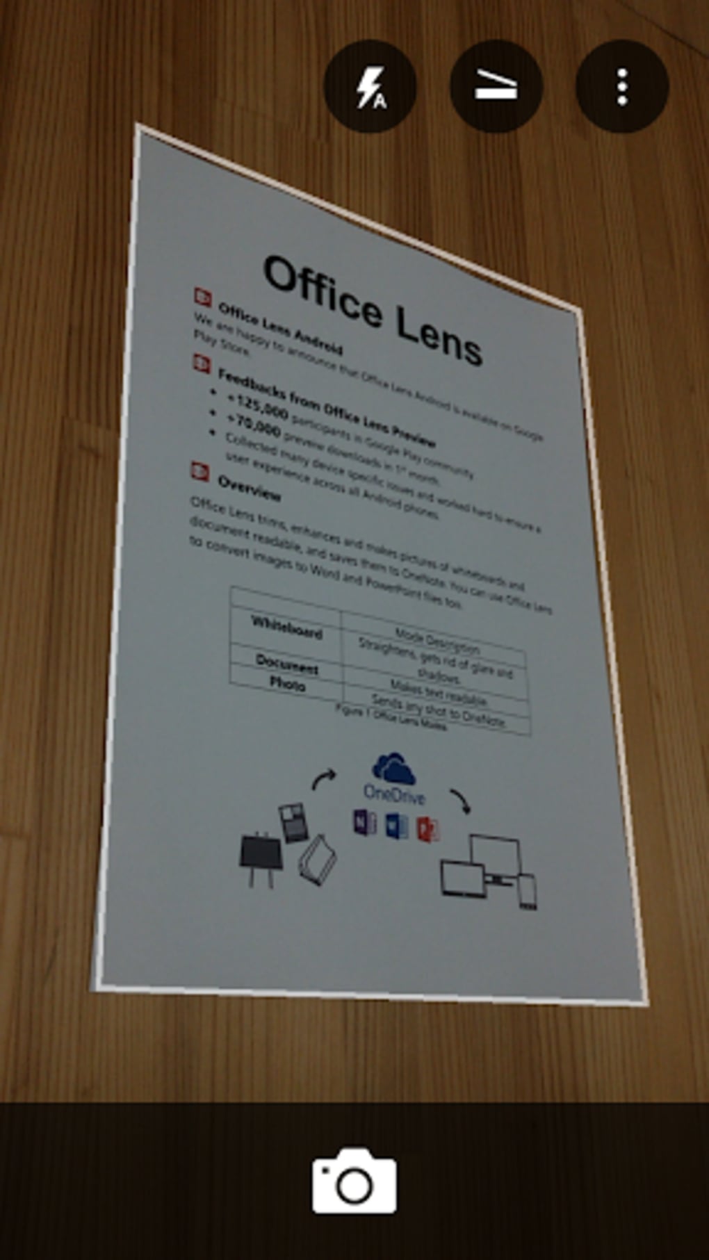 Microsoft Office Lens PDF Scanner downloading