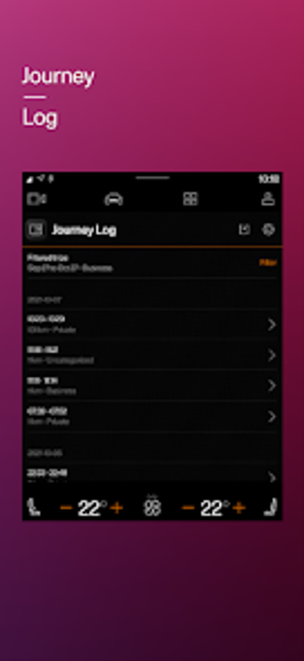 journey log app store