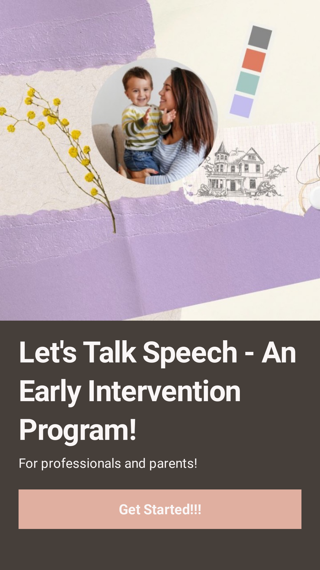 Lets Talk Early Intervention For IPhone - Download