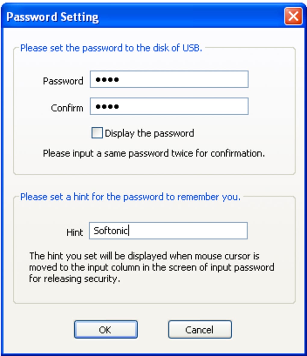 removable disk password protection