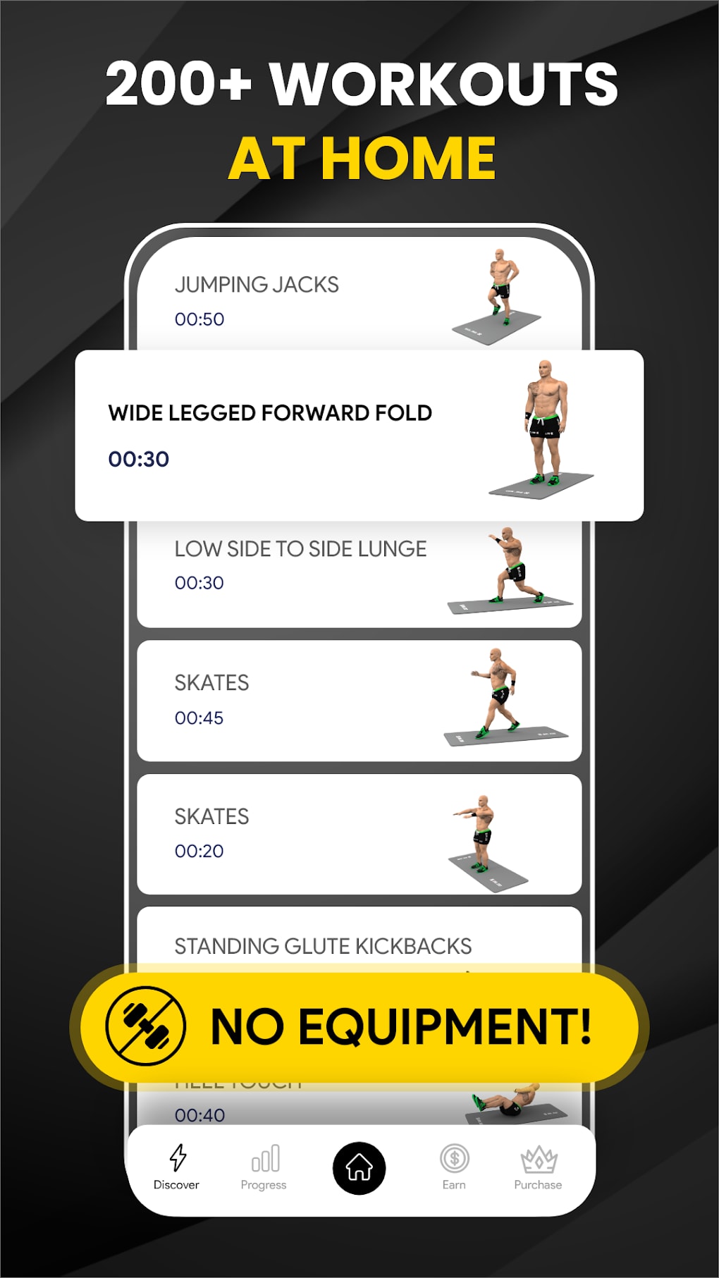 Chest Workout for Men at Home by ohealth apps studio
