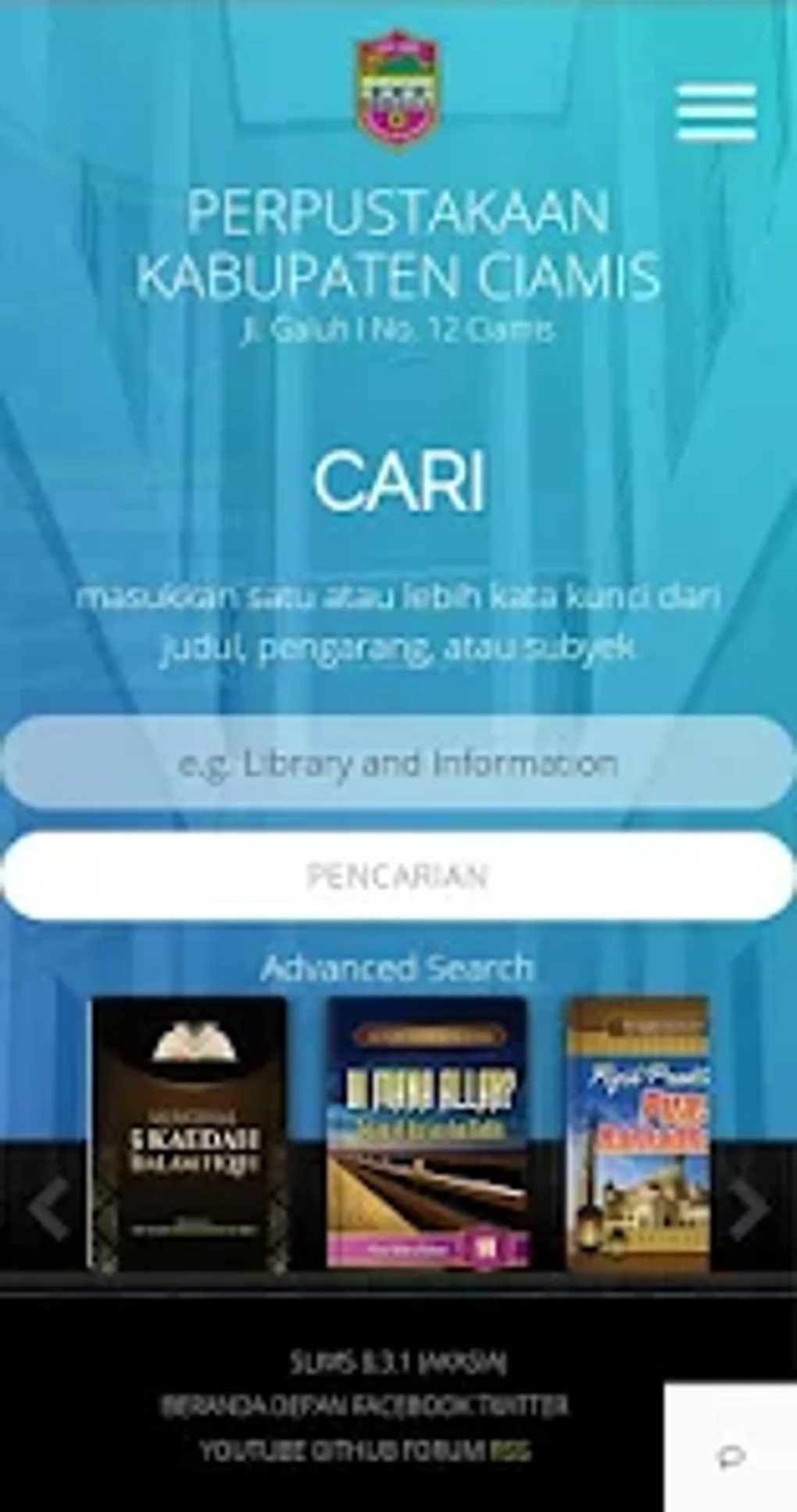 Perpustakaan Ciamis Para Android - Descargar