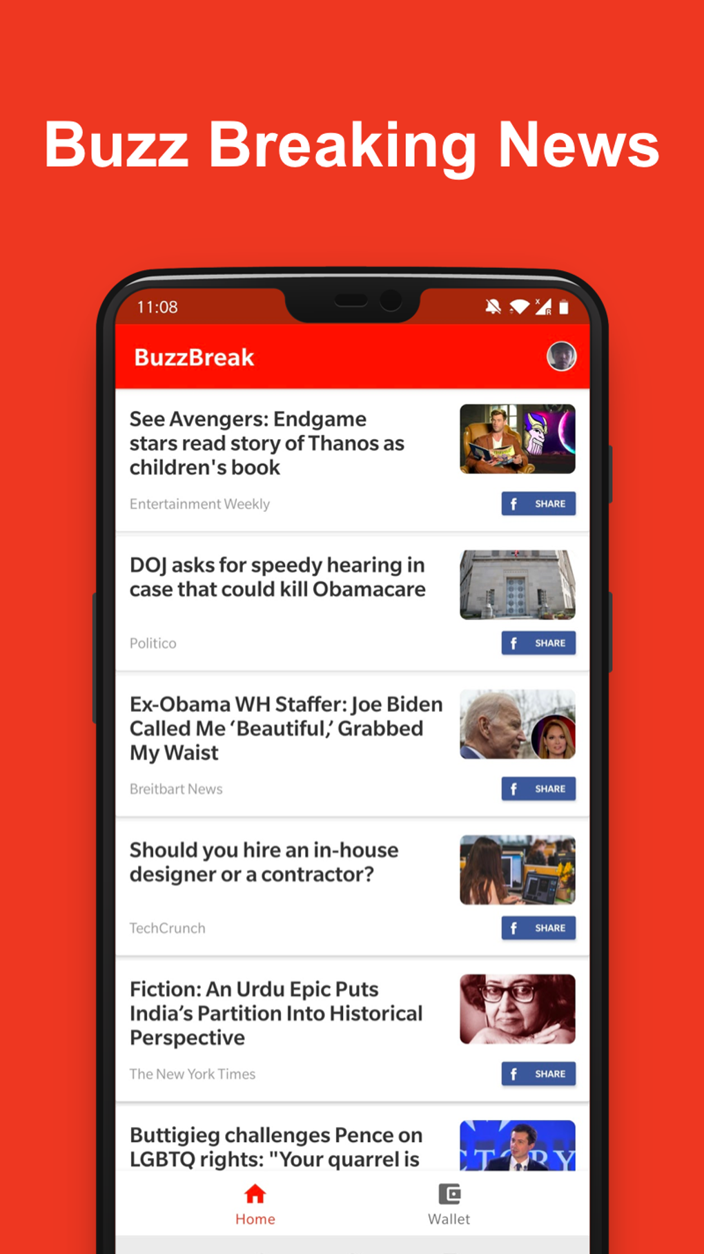 BuzzBreak - Read Funny Videos APK для Android — Скачать