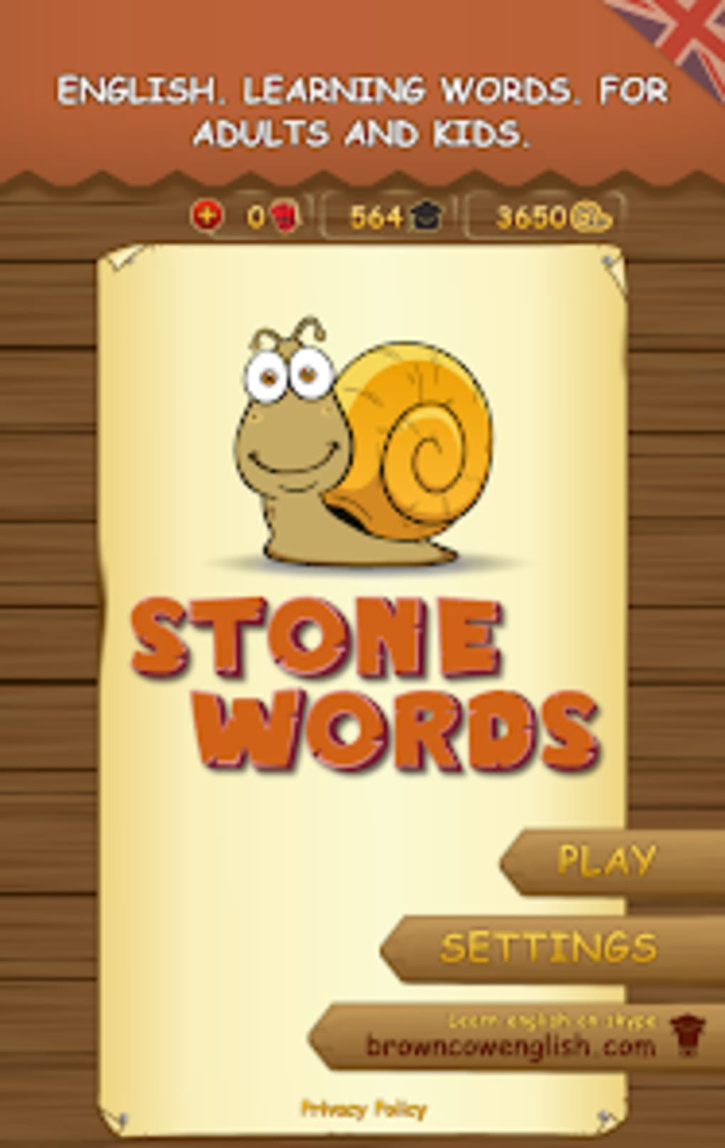 Stone Words English Language para Android - Download