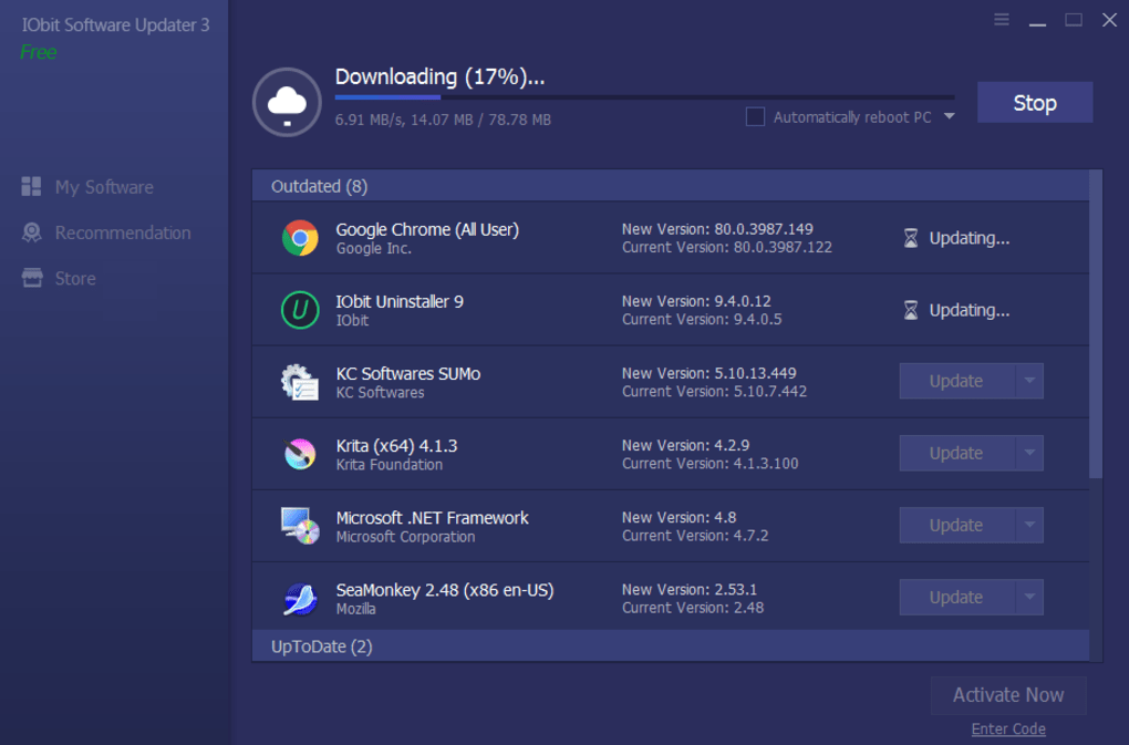 IObit Software Updater Pro 6.1.0.10 download the new version for android