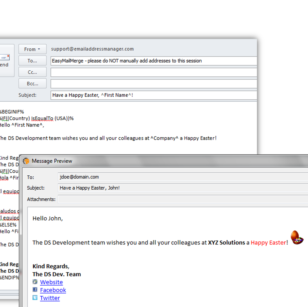 mail merge outlook for mac