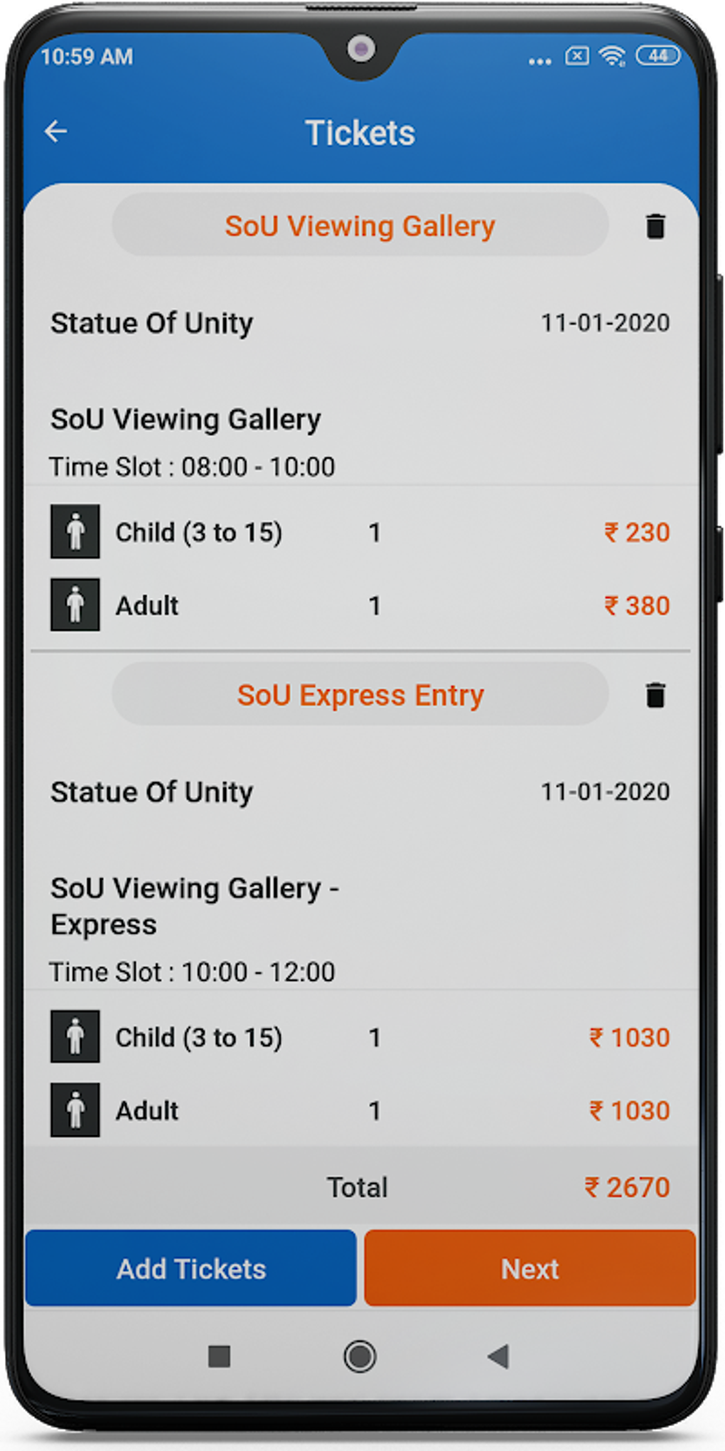Statue of unity tickets official apk para android descargar