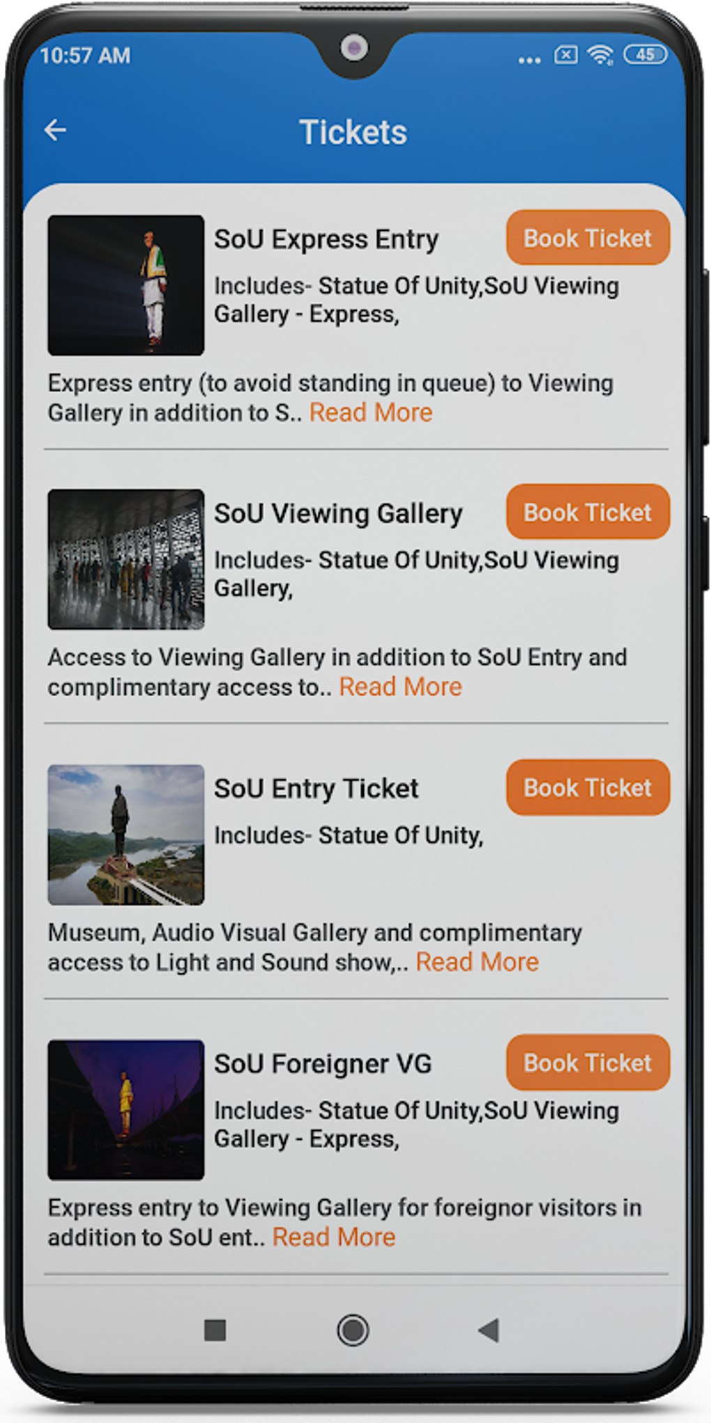 Statue of unity tickets official apk for android download