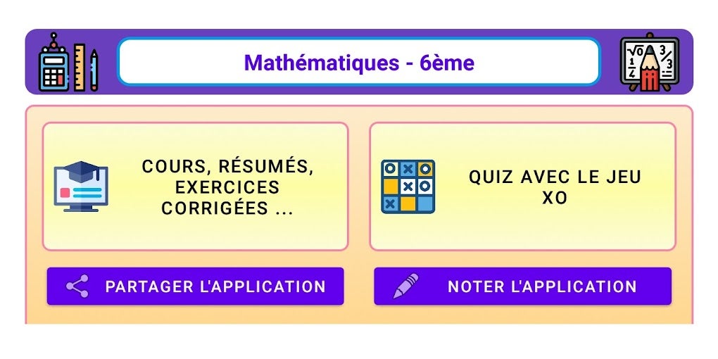 Maths 6ème para Android - Descargar